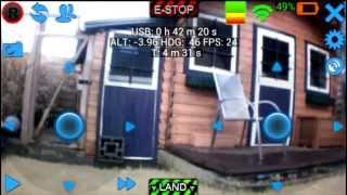 Honest Thunder Power 1350mAh test in the AR Drone 2.0