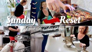 2025 Sunday Reset  GET IT ALL DONE! Cleaning, Baking and Self Care