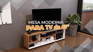 Mesa Moderna para TV de 65"