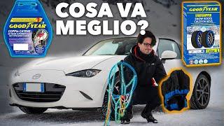 CALZE vs. CATENE vs. GOMME: La sfida su neve e ghiaccio! Quali funzionano meglio?