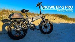 ENGWE EP-2 PRO Foldable Electric Bicycle Unboxing and Assembly