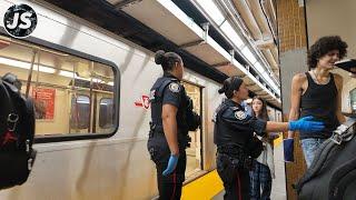 Late Night Toronto Subway Delay due to "unsanitary conditions" (Aug 2024)