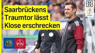 Pokalschreck Saarbrücken zwingt Club ins Elfmeterschießen: Saarbrücken - Nürnberg | DFB-Pokal | DAZN