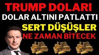 Trump Doları , Dolar Altını Patlattı ! Altın Neden Düşüyor, Borsa, Dolar, Altın, Gümüş