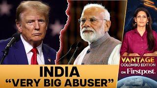 India Abuser of Tariffs, Modi Fantastic Man: Donald Trump | Vantage With Palki Sharma