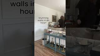 Get Stunning Walls In Under An Hour with Luxury Peel and Stick Wall Moulding | @therurallegend