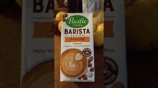 Pacific Foods Barista Series Original Almond Plant Based Beverage Review