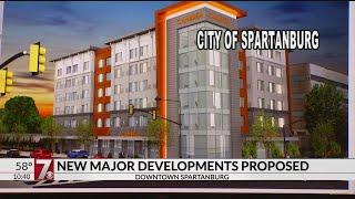 Major developments proposed for downtown Spartanburg