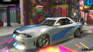 GTA Import Export: Paul Walkers Skyline GTR R32/R33 Replica (Elegy) Benny's Mod Shop