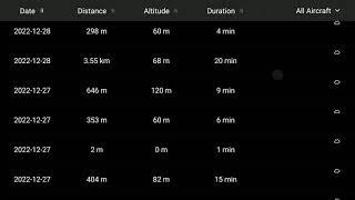 DJI Flight Logs -