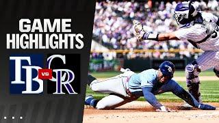 Rays vs. Rockies Game Highlights (4/5/24) | MLB Highlights