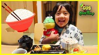 Flying in a Plane to Japan with Ryan ToysReview + Japan Hotel Tour