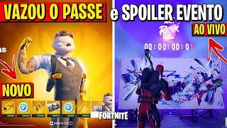 VAZOU TUDO! NOVAS SKINS FORTNITE REMIX PRELÚDIO e ASSISTIR EVENTO AO VIVO