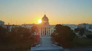 Montgomery, Alabama 4K Drone Stock Footage