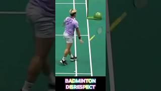 Badminton Disrespect Moment #badminton2024