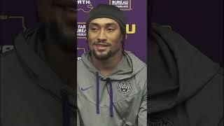 LSU RB Josh Williams On Playing For Golden Boot Trophy & How Awesome It Was To See LSU Defense Shine