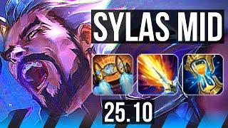 SYLAS vs YONE (MID) | 9/2/13 | EUW Master | 25.10