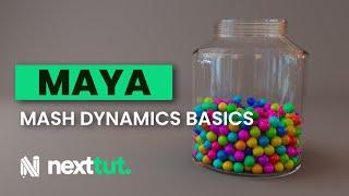 MAYA TUTORIAL | MASH Dynamics basics
