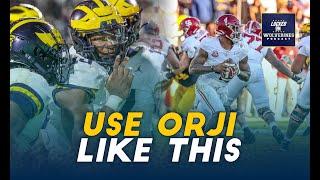 What the Alex Orji offense should look like and how USC compares to Michigan