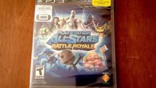 Playstation All-Stars Battle Royale Unboxing Video for PS3