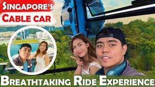 Singapore's Cable Car Ride Experience | Round Trip | Day Tour | WilMie Vlogs