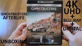 Unboxing Ghostbusters Afterlife 4K Ultra HD + Blu-Ray + Digital