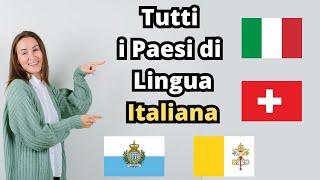 Tutti i Paesi di lingua italiana