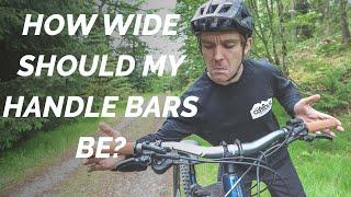 How to choose the perfect handlebar width - 2 Minute Tips