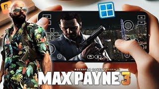 MAX PAYNE 3 Oficial De PC No CELULAR ANDROID Com QUALIDADE e DESEMPENHO INCRÍVEL (Winlator) Offline