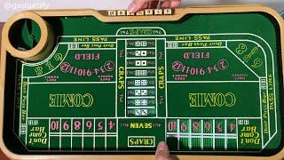 Waco Auto Shooter Craps Table with Oddsmaker