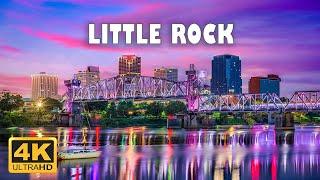 Little Rock, Arkansas, USA  | 4K Drone Footage