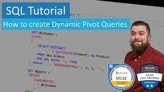 SQL Tutorial - How to create a Dynamic Pivot in SQL Part 1