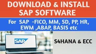 How to Download SAP Software in 2024 | SAP GUI Installation | S/4Hana  Version | ECC// Download SAP