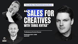 Taras Kvitka Shares Top Sales Strategies for Creatives!