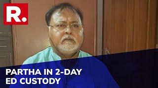 West Bengal SSC Recruitment Scam: TMC Leader Partha Chatterjee Remanded To 2-Day ED Custody