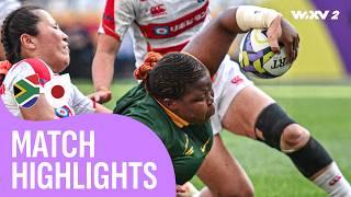 Insane end-to-end opener  | South Africa v Japan | Highlights | WXV 2