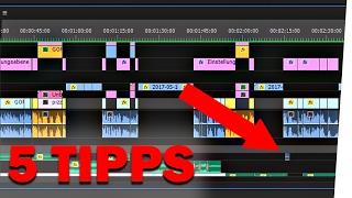 5 geheime Tipps für besseren Videoschnitt