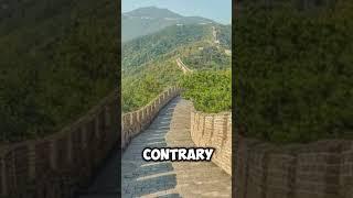 The unbelievable fact about the great wall of china#facts#greatwallofchina #multimillonario#china