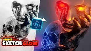 Drawing Glowing effects using Photoshop | Tutorial | WAD Hot Designer