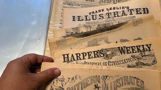 Unintentional ASMR: Sorting Civil War Newspapers 1861-1865