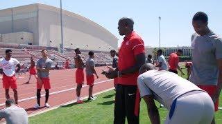 Workout Wednesday: Carl Lewis & Houston Sprinters