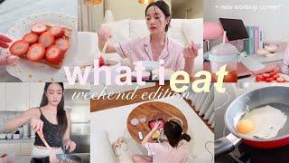 [SUB]  WHAT I EAT  | weekend edition , ทำอาหาร, how I maintain my weight,‍ | BEAMSAREEDA