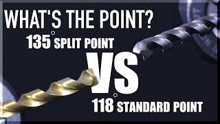 Tool Test: 135 Split Point VS 118 Standard Point Drills | WW253