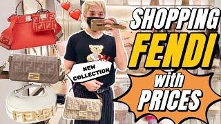 Shopping at FENDI Greenbelt | PRICES of FENDI Baguette + FENDI Peekaboo + FENDIgraphy + FENDI First