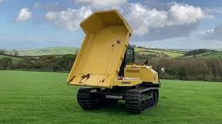 5t tracked dumper with rotating skip, seat & travel levers.