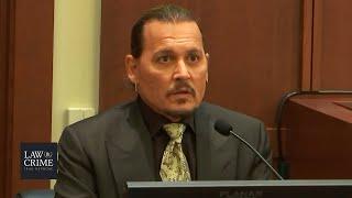 Johnny Depp Testifies On Why He's Suing Amber Heard For Defamation