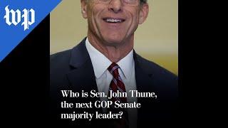 Who is Sen. John Thune, the next GOP Senate majority leader?