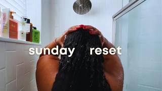 sunday reset vlog | everything shower, honest convos, food shop, cleaning + cooking antipasto ️🫧