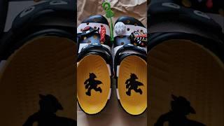 Crocs with McDonald's logo #shortvideo #shortvlog #crocs #mcdonalds #shoes #slippers