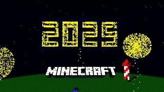 Minecraft: New Year Build Hacks! | FIREWORKS 2025 |  HAPPY YEAR 2025